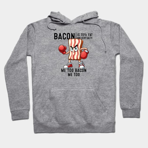 I'm SALTY like Bacon Hoodie by SteveW50